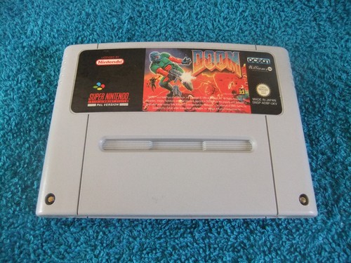 Doom super nintendo snes - super, /