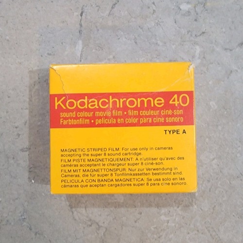 Vtg kodachrome super 8 - kodachrome, 40